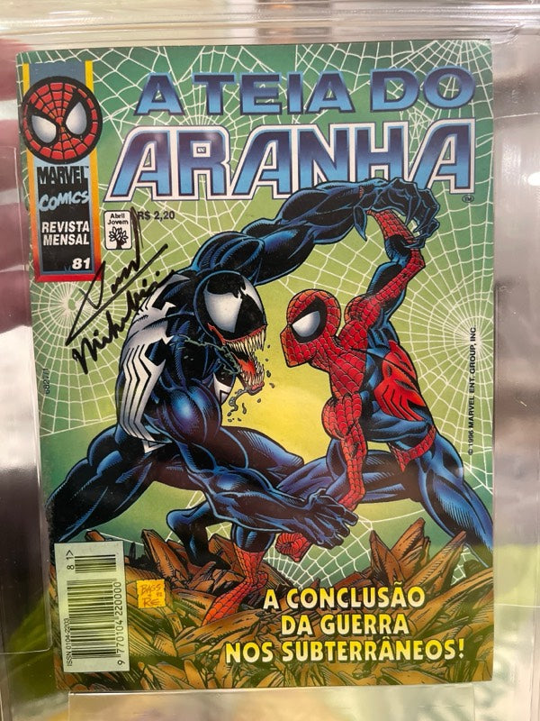 Amazing Spider-Man Vol. 1 #375A 1993 CGC 6.0 Signature Series Michelinie Brazilian Foreign Digest Edition Marvel Comics