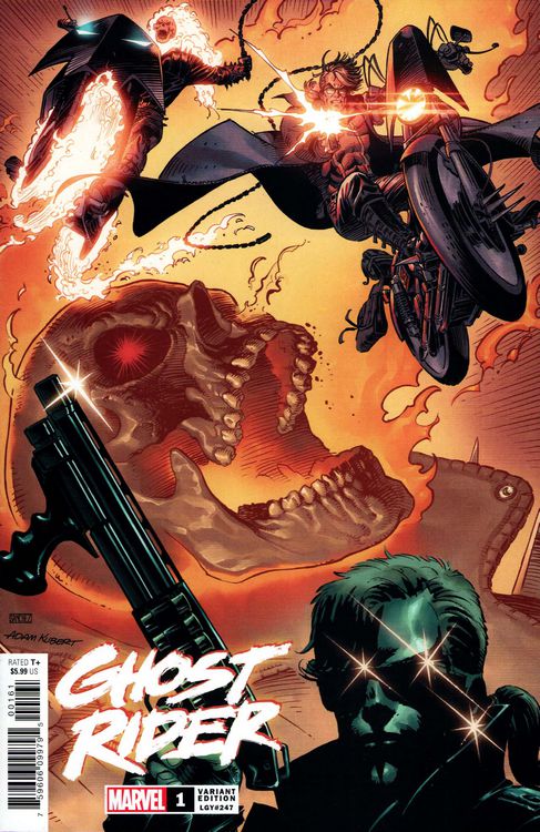 Ghost Rider Vol. 9 #1F 2022 CGC 9.8 Signature Series Kubert | Percy 1:100 Hidden Gem Variant Marvel Comics