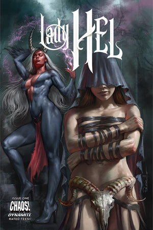 Lady HEL #1N 2022 CBCS 9.2 Signature Series Burnham Atlas Cover Edition Signed Dynamite Entertainment Indie