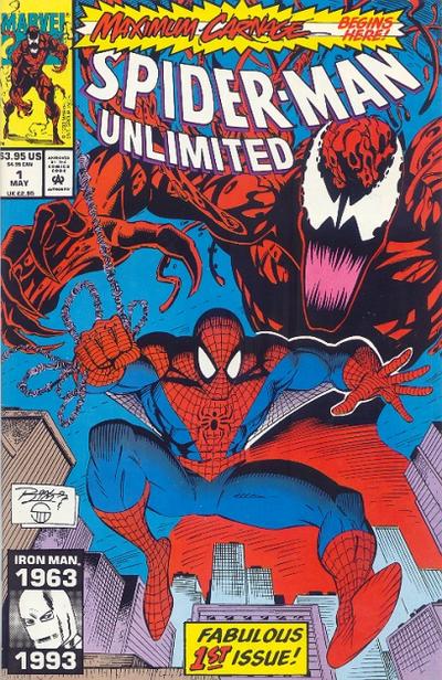 Spider-Man Unlimited Vol. 1 #1A 1993 CGC 9.6 Signature Series DOUBLE COVER Direct Edition Marvel Comics Signed 2 X's