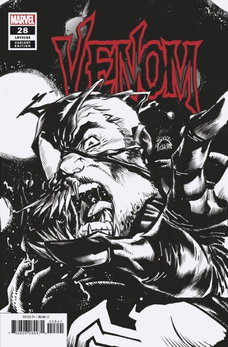 Venom Vol. 4 #28D 2020 CGC 9.8 Signature Series Cates | Stegman 1:100 Incentive Sketch Cover Marvel Comics