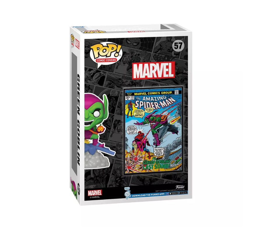 Funko POP! Comic Cover #57: Marvel - The Amazing Spider-Man - Green Goblin #122 - Target Exclusive