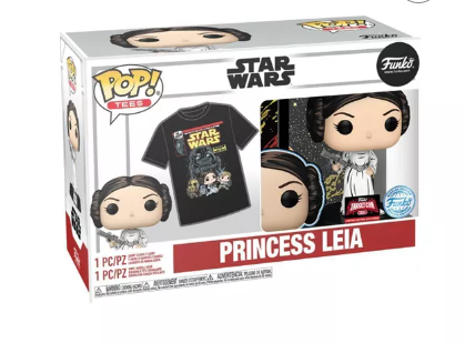 Funko POP! & Tee #682: Star Wars - Princess Leia - Target Exclusive