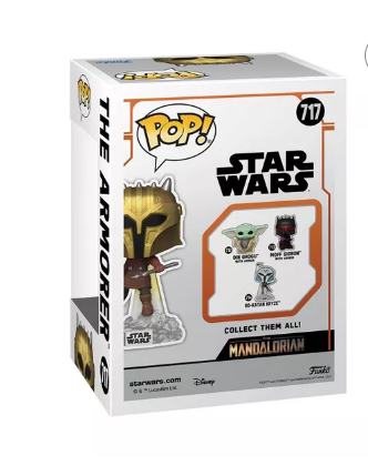 Funko POP! Star Wars #717: Mandalorian - The Armorer with Jetpack Bobblehead - Target Exclusive