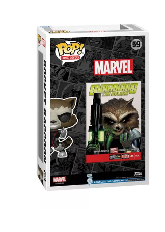 Funko POP! Comic Cover #59: Guardians of the Galaxy #3 - Rocket Raccoon - Target Exclusive