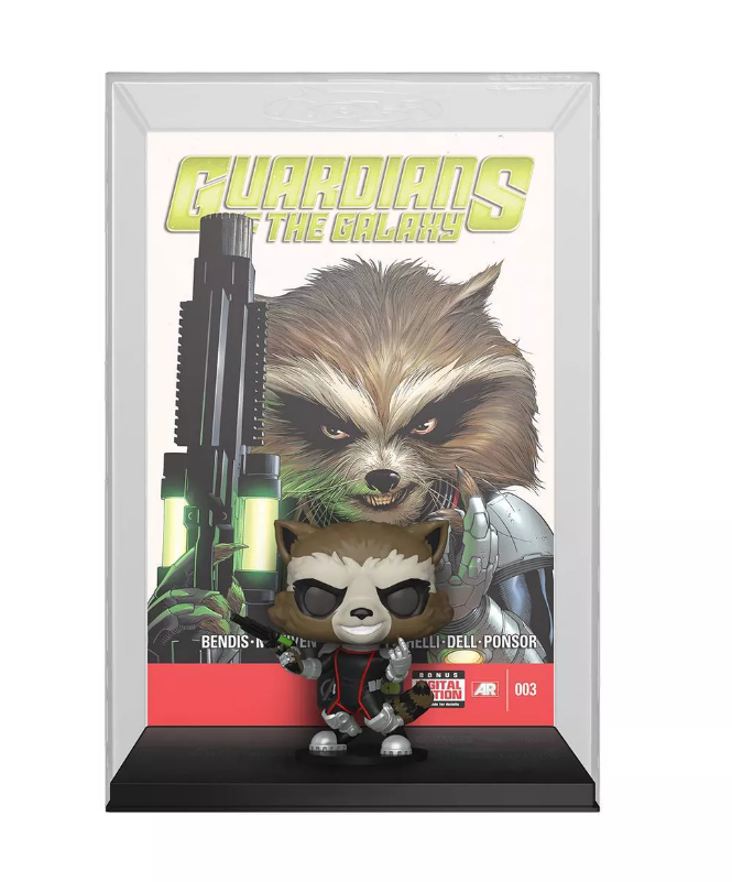 Funko POP! Comic Cover #59: Guardians of the Galaxy #3 - Rocket Raccoon - Target Exclusive