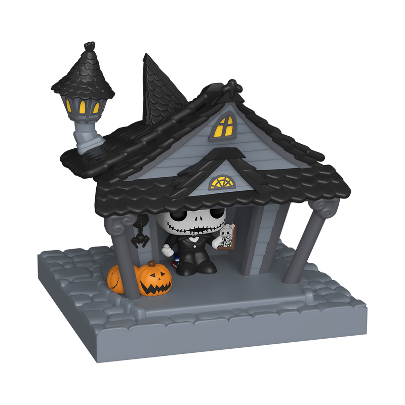 Funko Bitty POP! Towns: The Nightmare Before Christmas - Jack Skellington and Jack's House