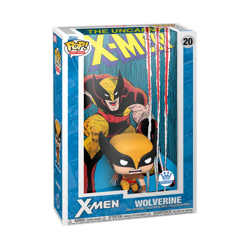 Funko POP! Comic Covers #20: Marvel - The Uncanny X-Men #207 - Wolverine - Funko Shop Exclusive