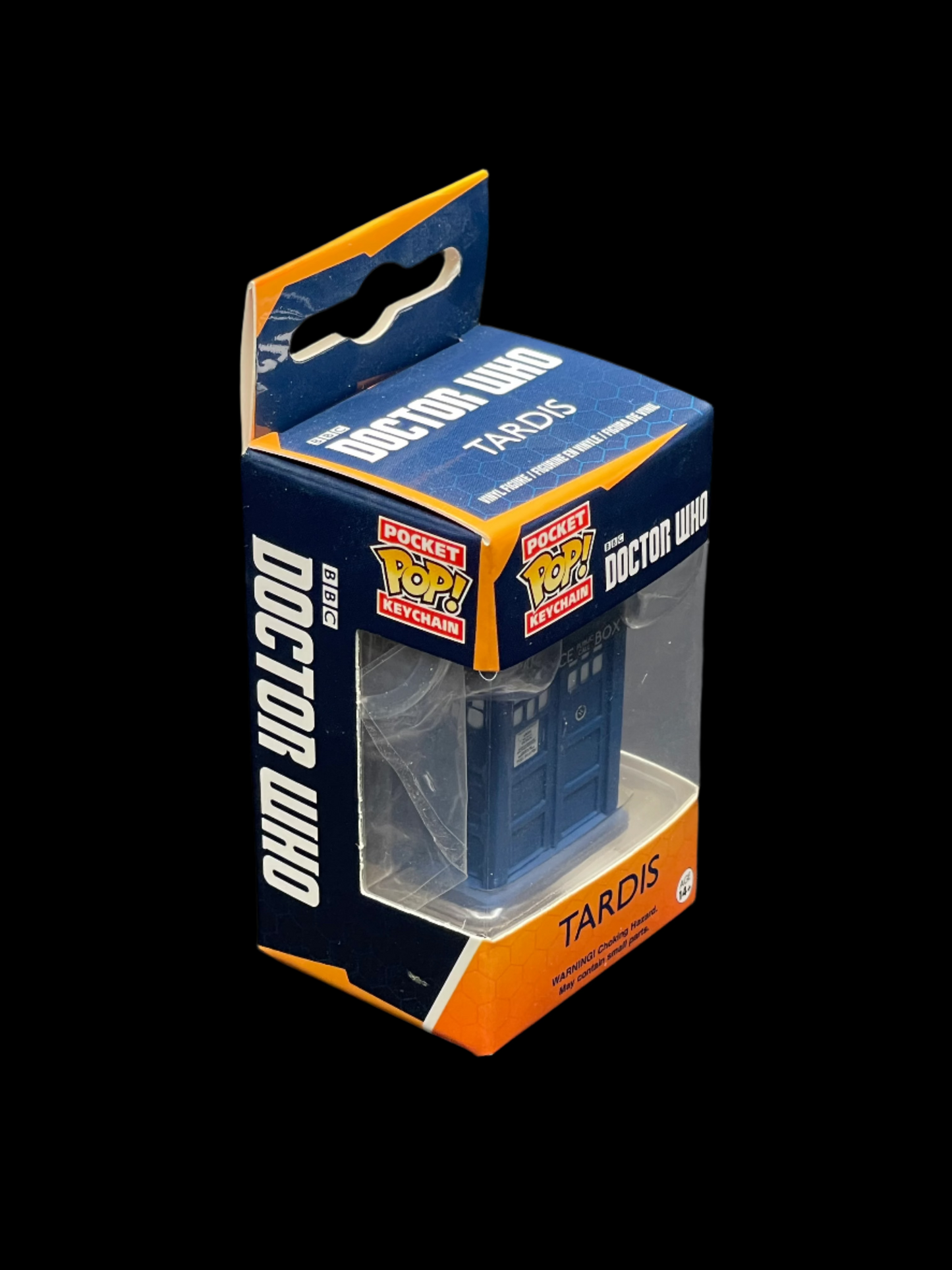 BBC Doctor Who: Tardis Vinyl Figure Blue Time Machine Funko Pocket POP! Keychain