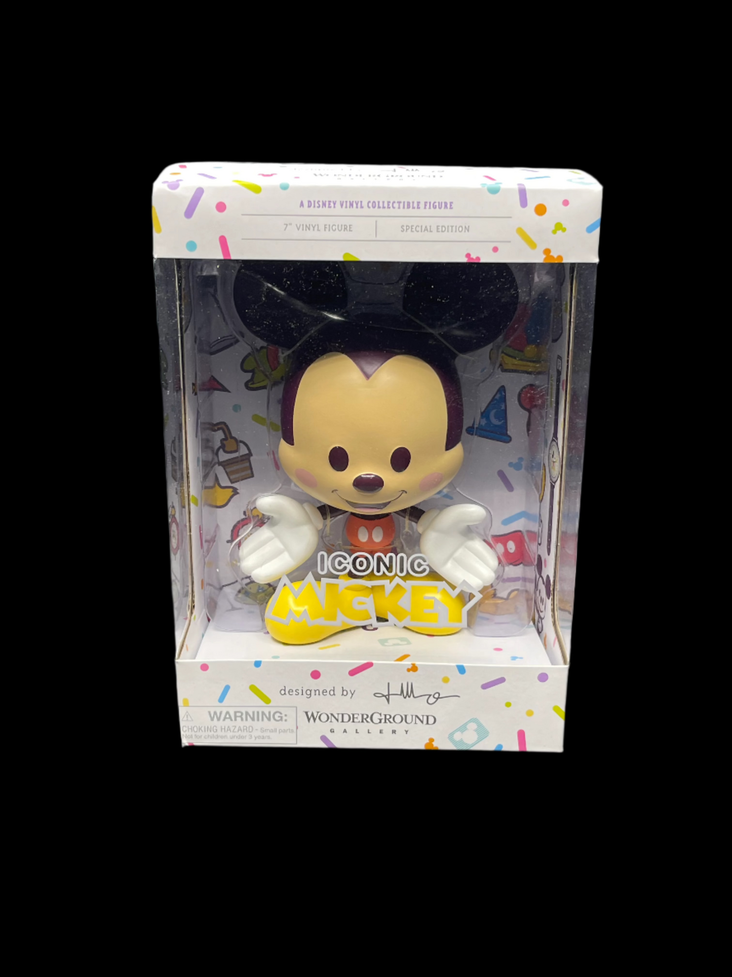 Disney Parks Vinyl Collectible Figure - WonderGround Gallery - Iconic Mickey - by Jerrod Maruyama