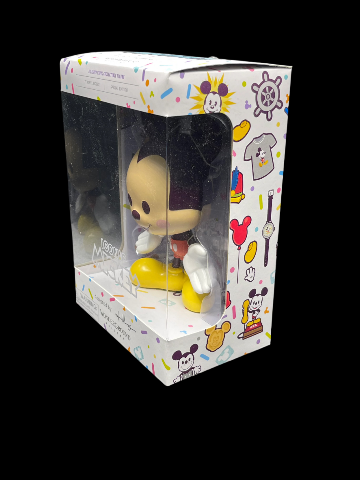 Disney Parks Vinyl Collectible Figure - WonderGround Gallery - Iconic Mickey - by Jerrod Maruyama