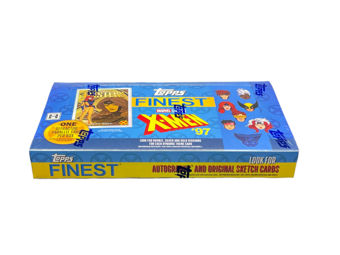 2025 TOPPS Finest Marvel X-Men 97' Hobby Box Sealed