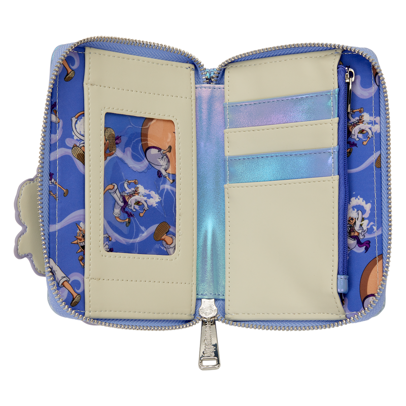 Loungefly NYCC Limited Edition ONE PIECE GEAR5 Luffy Glow Cosplay Zip Around Wallet Hard Tag