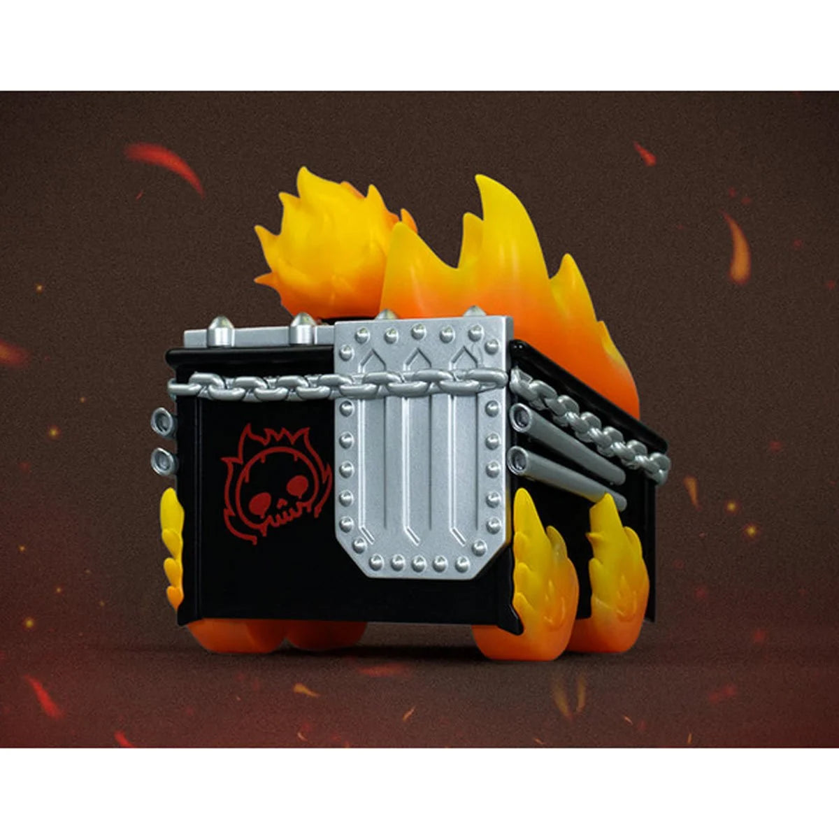 Ghost Rider Dumpster Fire Marvel Vinyl Figure 100 Percent Soft Dumpster Fire