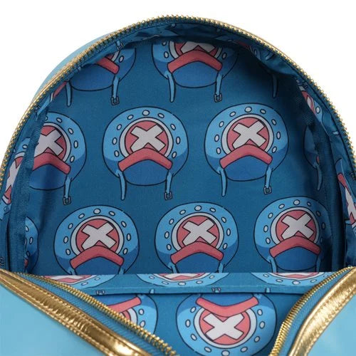 Loungefly One Piece Tony Tony Chopper Treasure Mini-Backpack - Entertainment Earth Exclusive Hard Tag