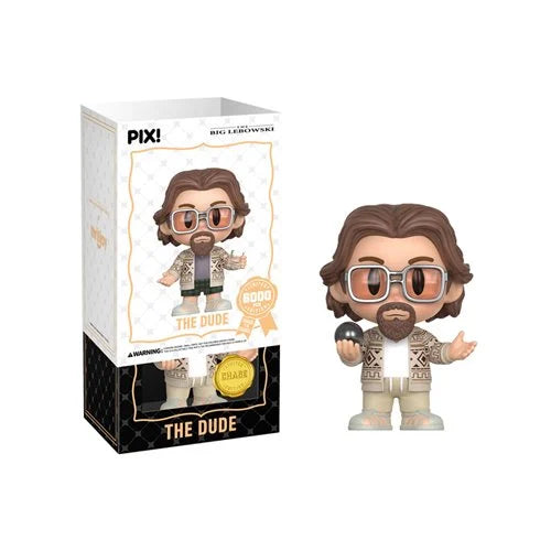 ThrillJoy The Big Lebowski The Dude Pix! Vinyl Figure Sealed Limited to 6000 PCS