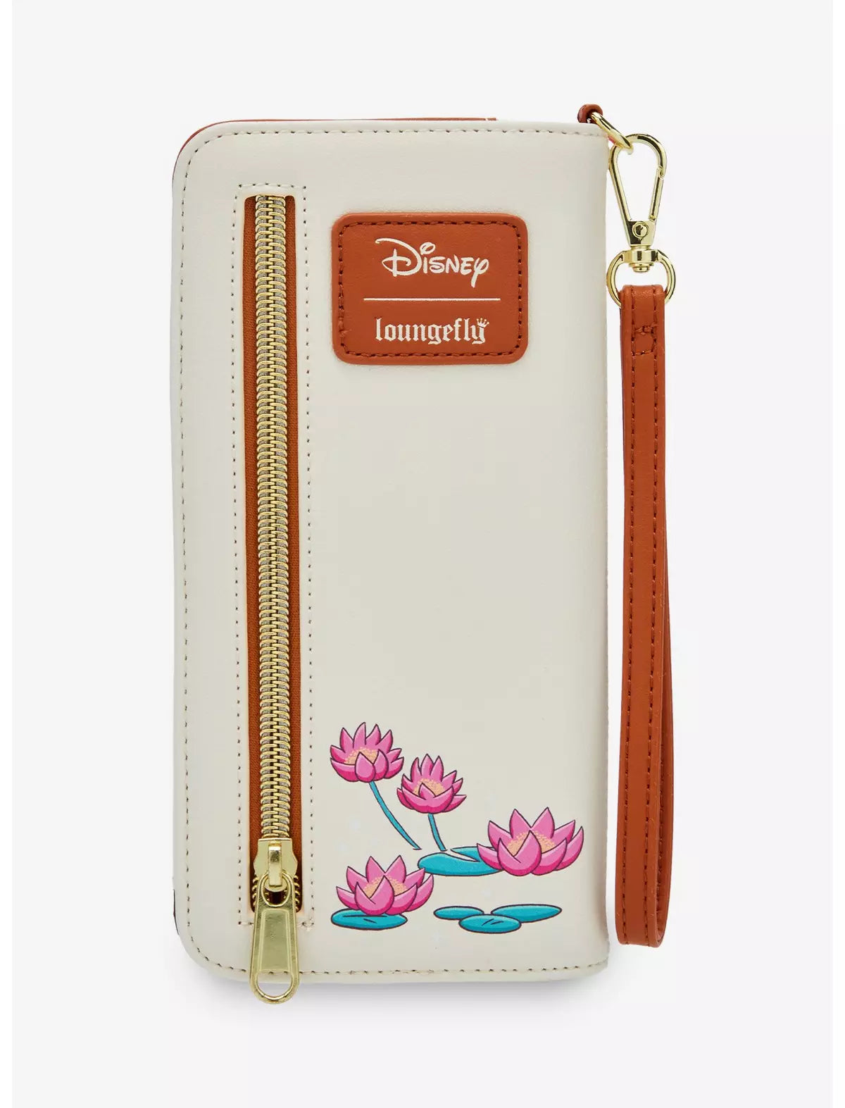 Loungefly Disney The Princess and The Frog Tiana Bayou Sunset Tech Wallet Soft Tag