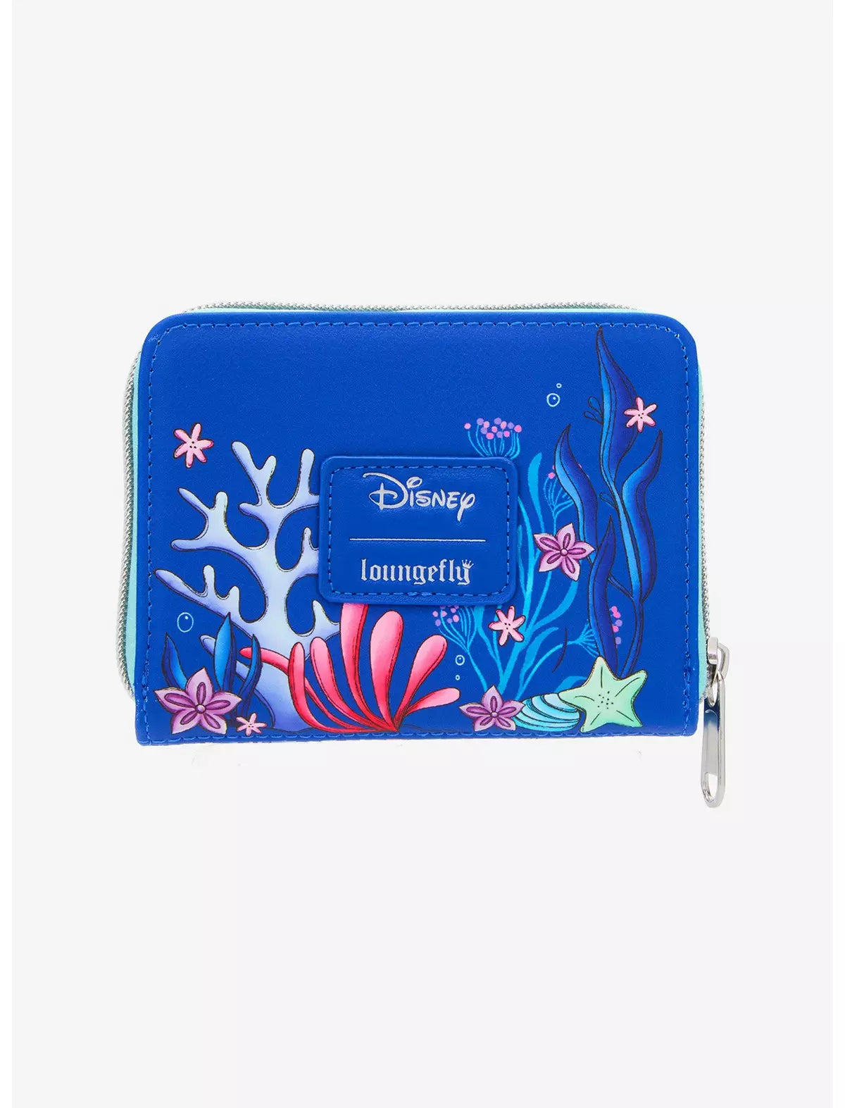 Loungefly The Little Mermaid Trio Sea Mini Zipper Wallet Soft Tag