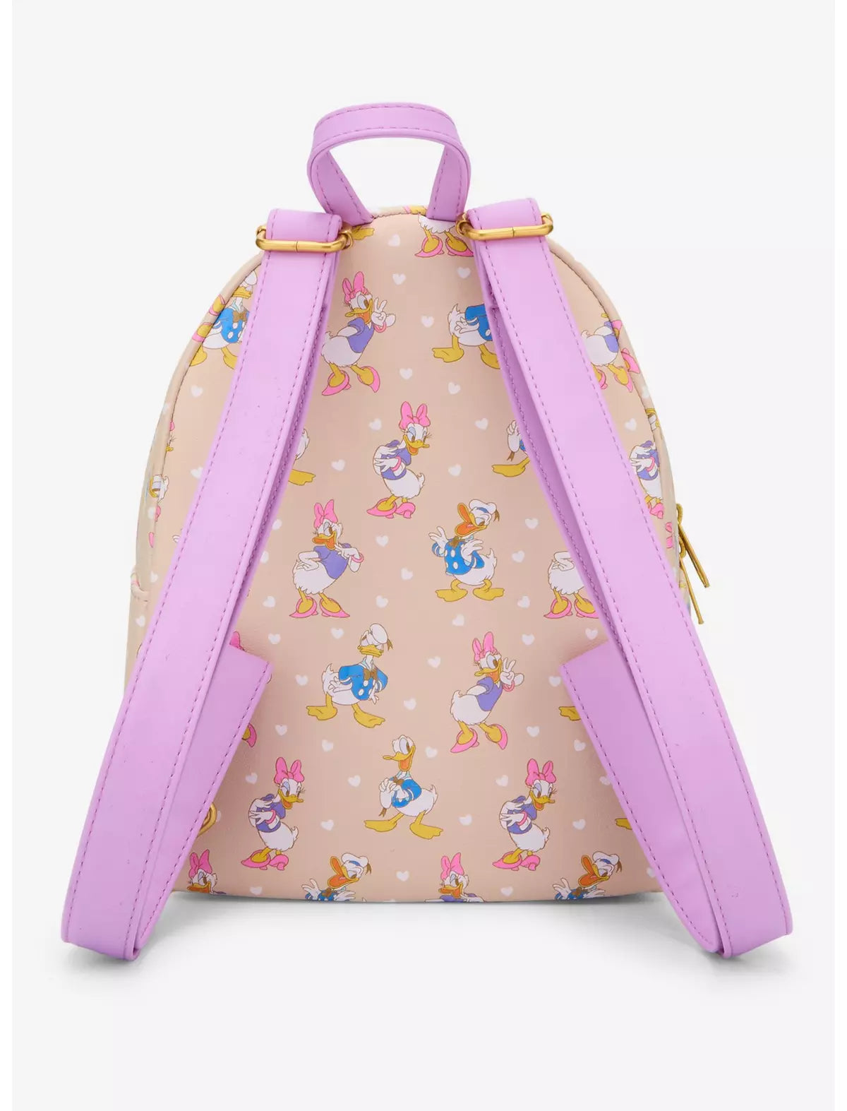 Loungefly Disney Donald Duck & Daisy Duck Classic Mini Backpack Soft Tag