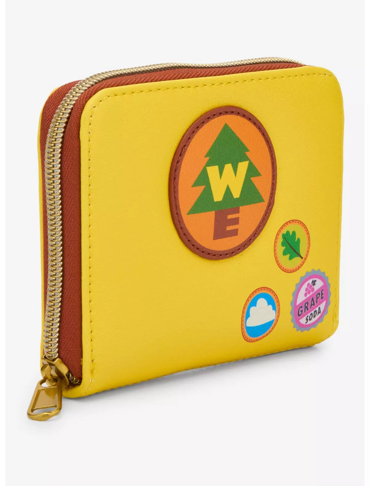 Loungefly Disney Pixar Up Russel Wilderness Explorer Mini Zipper Wallet Soft Tag Glows