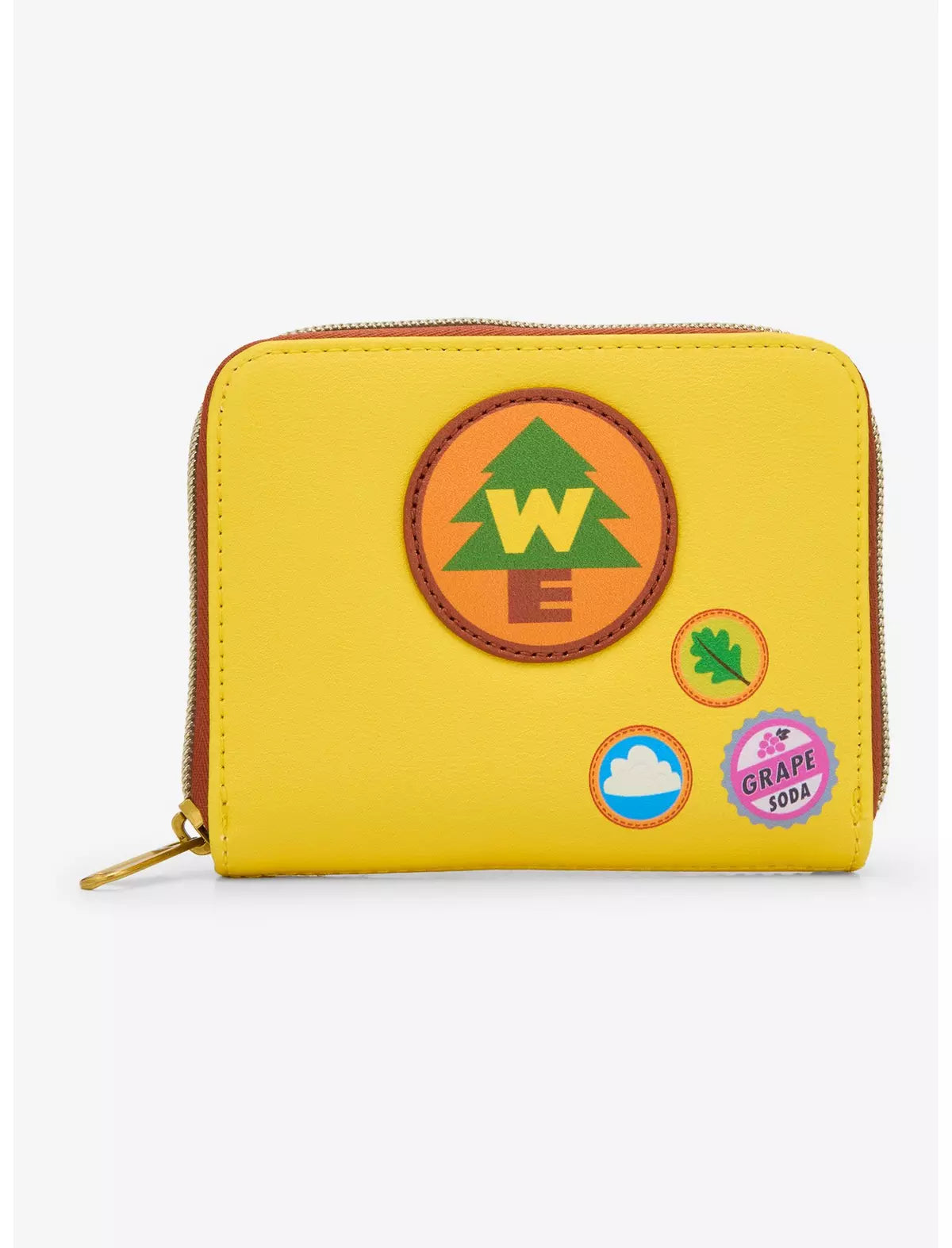 Loungefly Disney Pixar Up Russel Wilderness Explorer Mini Zipper Wallet Soft Tag Glows
