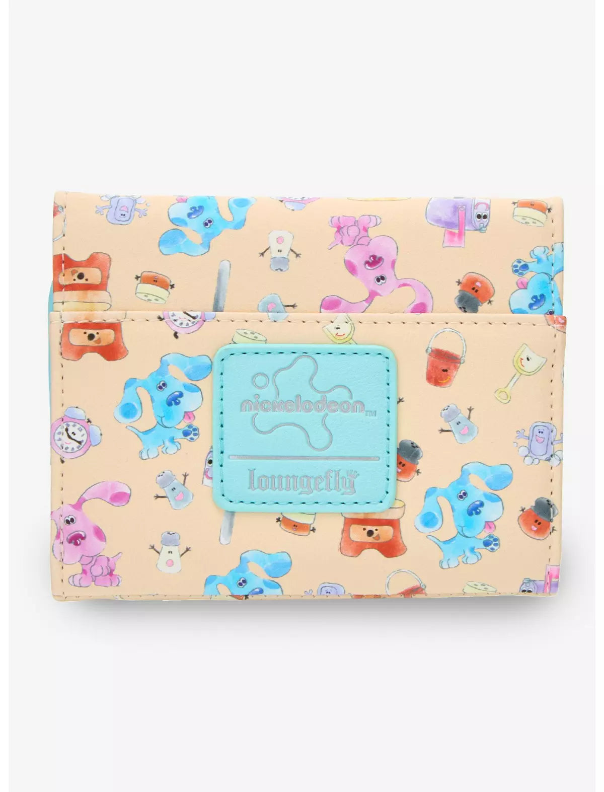 Loungefly Nickelodeon Blue's Clues Characters Mini Flap Wallet Soft Tag