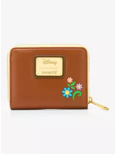 Loungefly Disney Tangled Pascal Flower Zip Wallet Hard Tag — BoxLunch Exclusive
