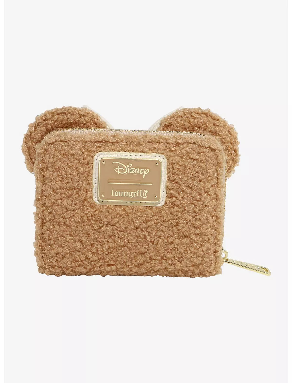 Loungefly Disney Minnie Mouse Sherpa Zip Around Wallet Hard Tag — BoxLunch Exclusive