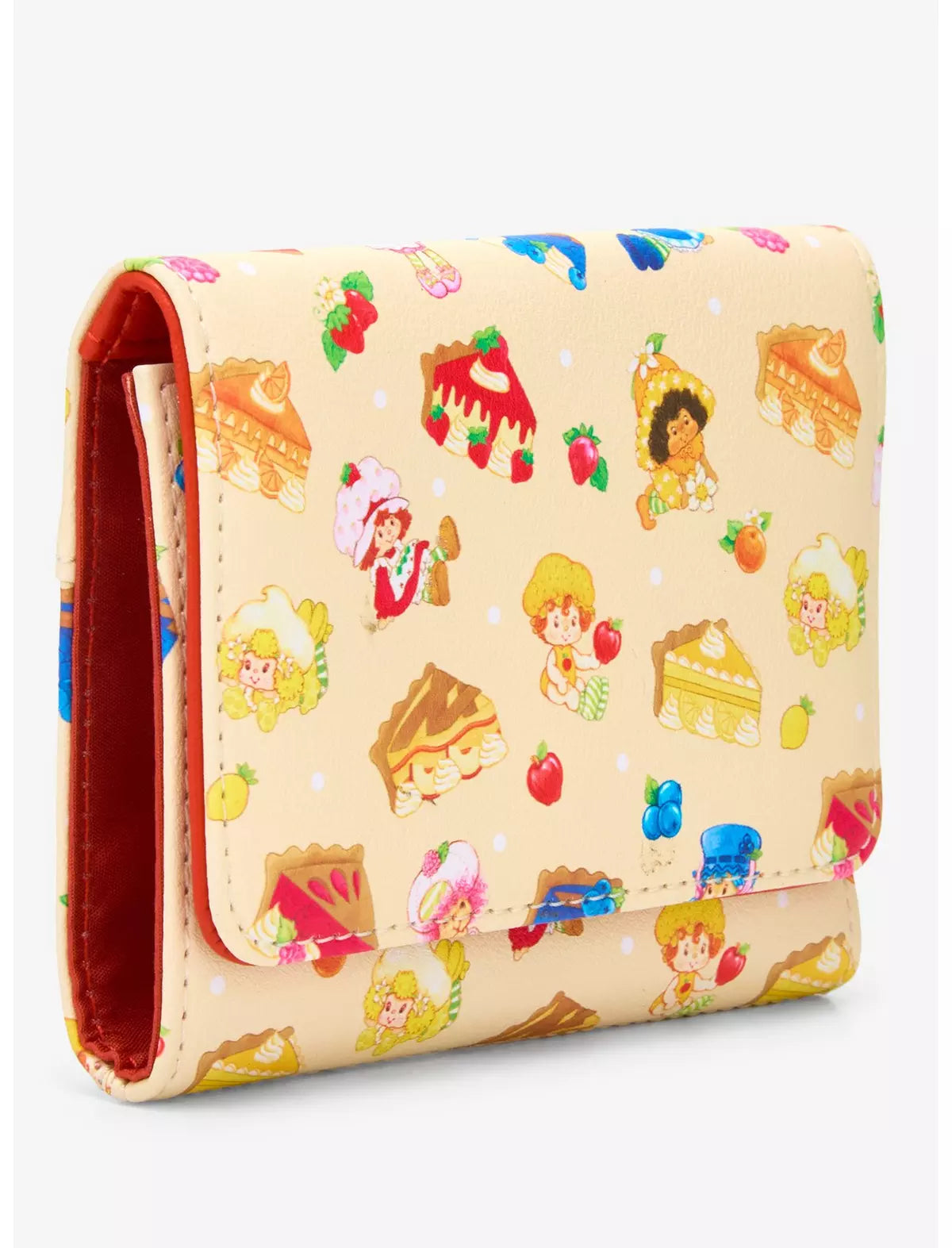 Loungefly Strawberry Shortcake Pie Toss Mini Wallet Soft Tag