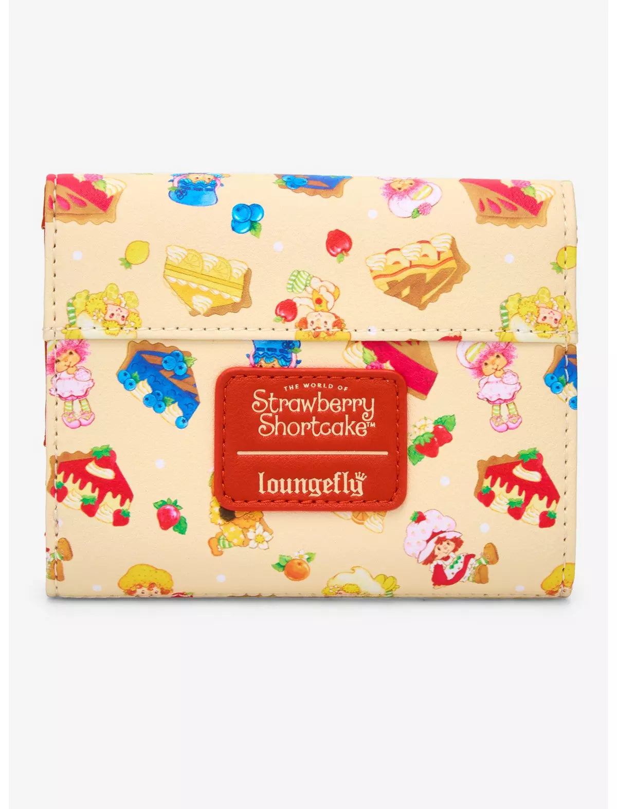 Loungefly Strawberry Shortcake Pie Toss Mini Wallet Soft Tag