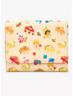 Loungefly Strawberry Shortcake Pie Toss Mini Wallet Soft Tag