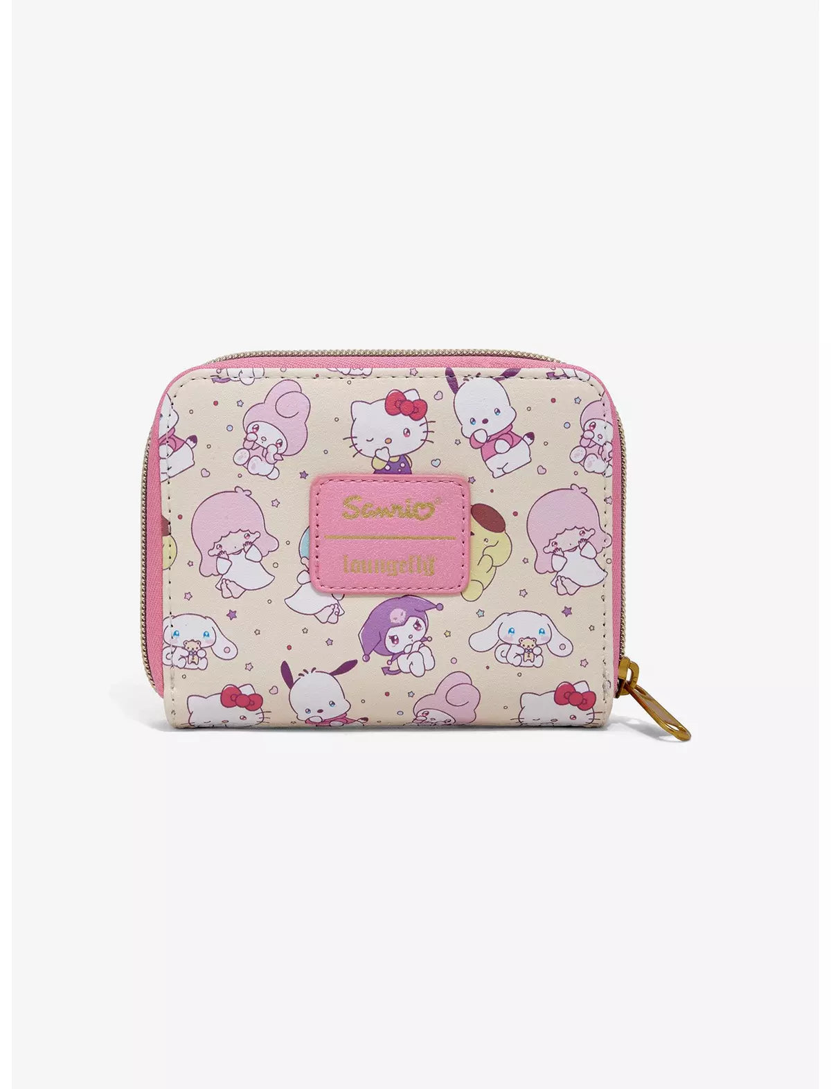 Loungefly Sanrio Hello Kitty and Friends Missing You Mini Zipper Wallet Soft Tag