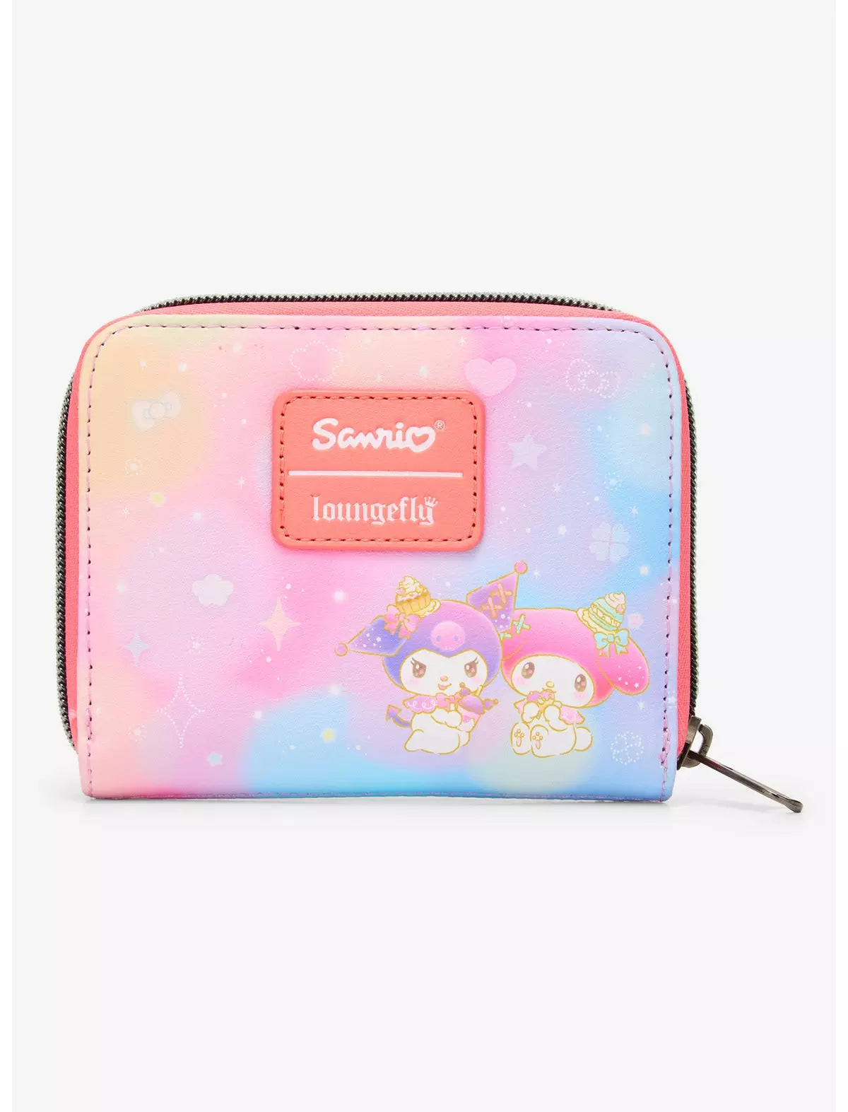 Loungefly Sanrio Hello Kitty & Tiny Chum Whimsical Sweets Mini Zipper Wallet Soft Tag