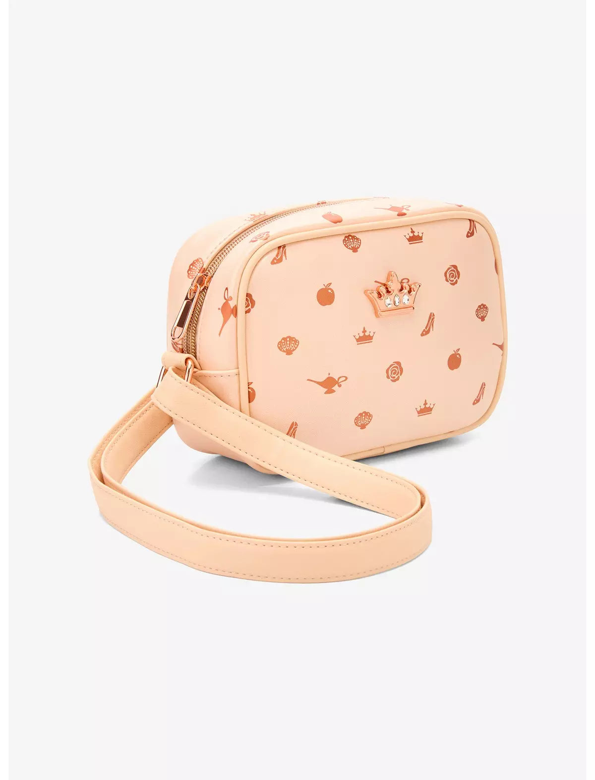Loungefly Disney Princess Icons Camera Crossbody Bag Soft Tag
