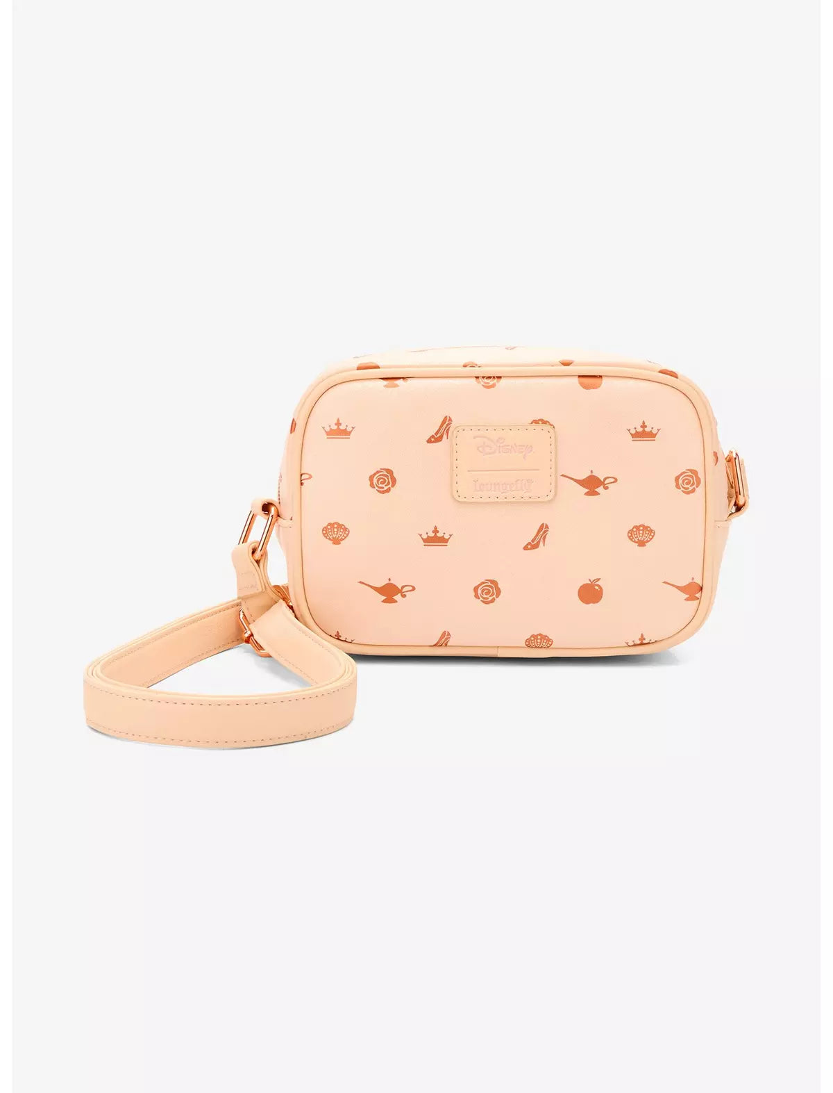 Loungefly Disney Princess Icons Camera Crossbody Bag Soft Tag