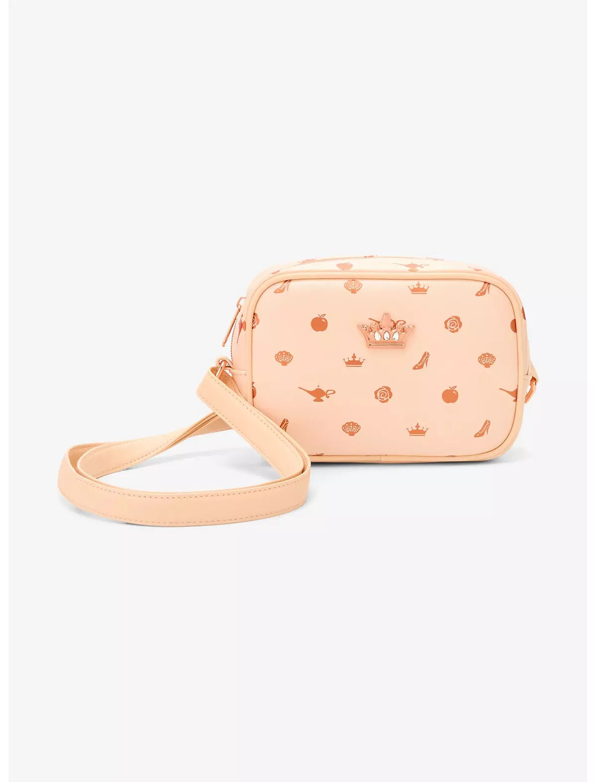 Loungefly Disney Princess Icons Camera Crossbody Bag Soft Tag