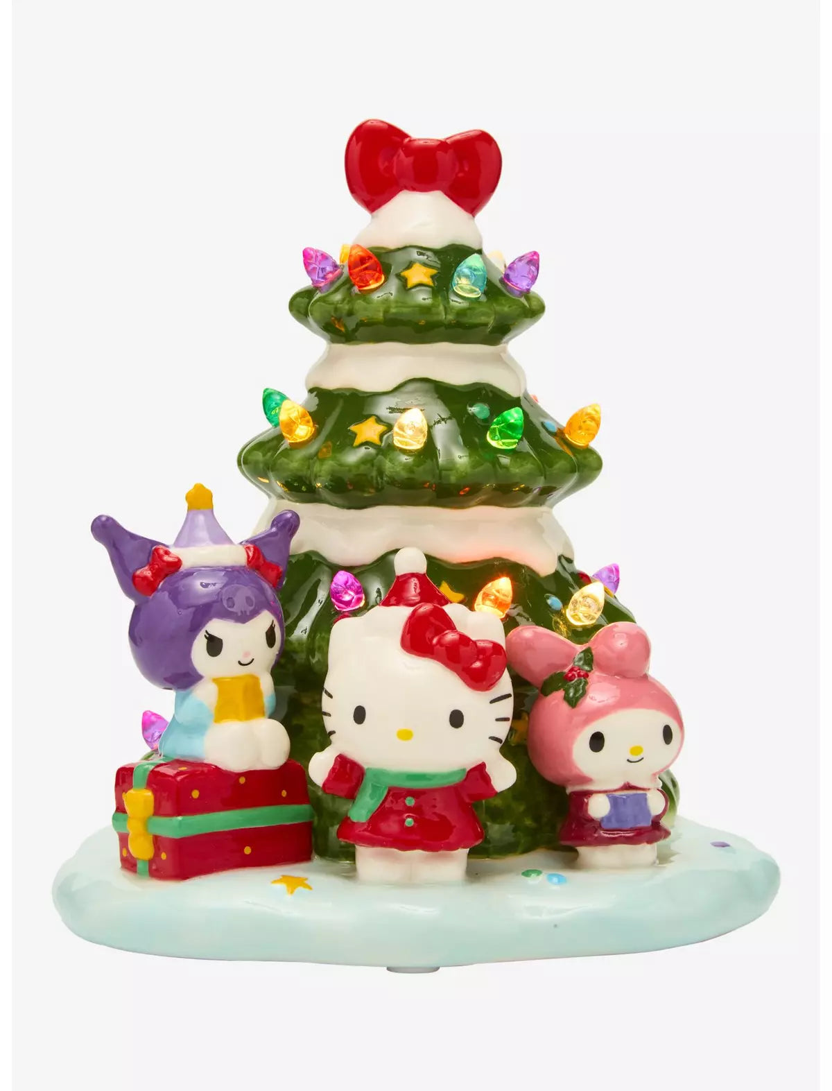 Blue Sky: Hello Kitty and Friends Light-Up Ceramic Tree Hot Topic Exclusive Sealed