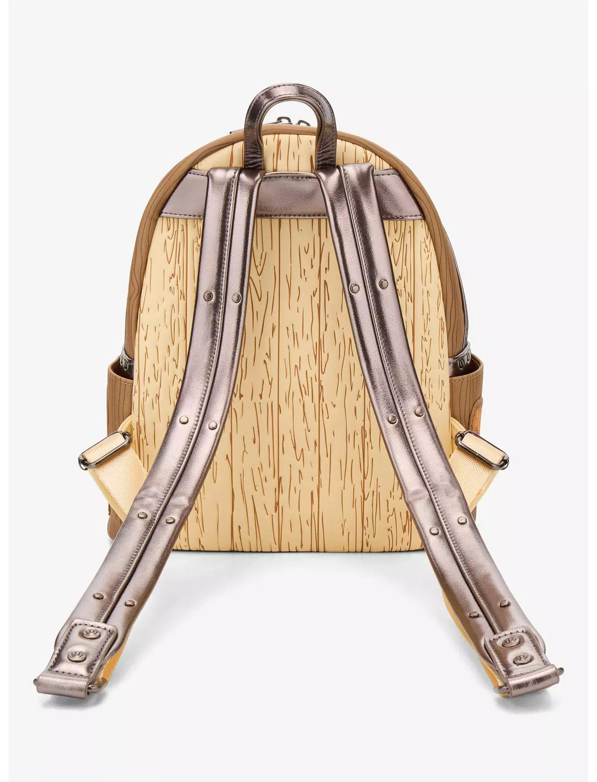 Loungefly Anime One Piece Group Portrait Wood Grain Mini Backpack Hard Tag - BoxLunch Exclusive