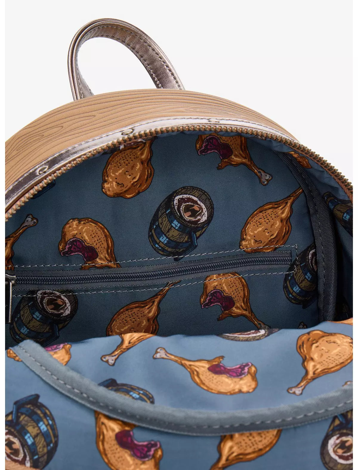 Loungefly Anime One Piece Group Portrait Wood Grain Mini Backpack Hard Tag - BoxLunch Exclusive