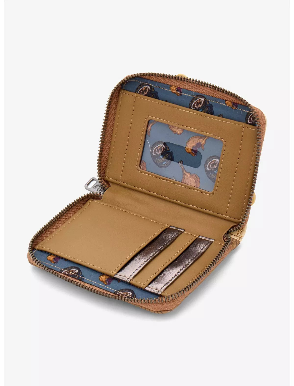Loungefly Anime One Piece Group Portrait Wood Grain Wallet Hard Tag - BoxLunch Exclusive