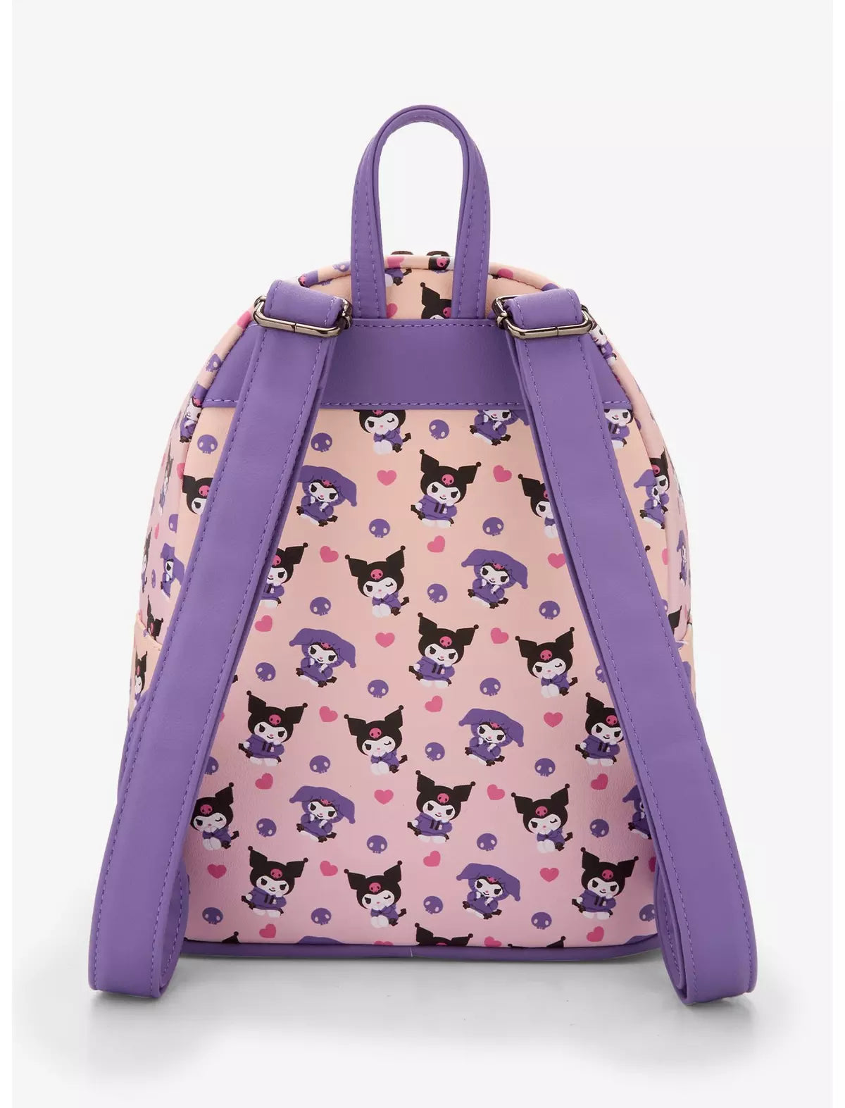 Loungefly Sanrio Kuromi Hoodie Outfit Mini Backpack Soft Tag