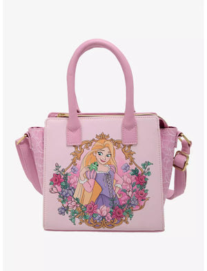 Loungefly Disney Tangled Rapunzel Mini Satchel Bag Soft Tag