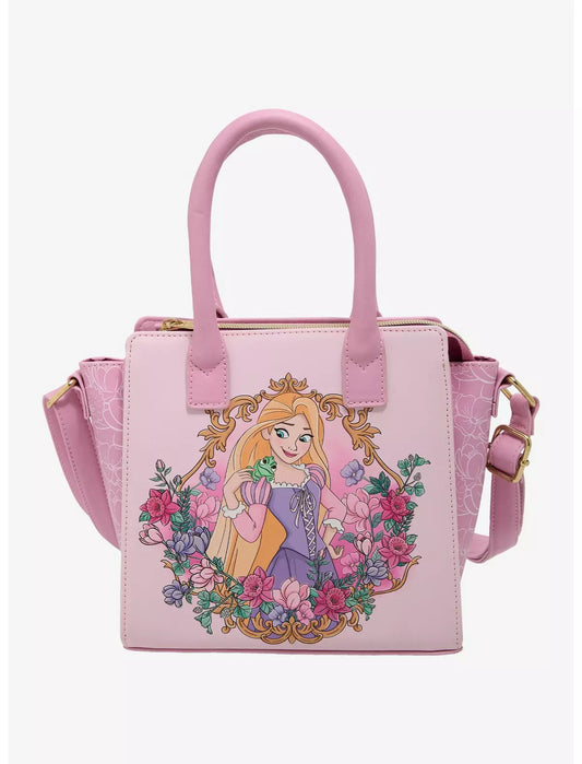Loungefly Disney Tangled Rapunzel Mini Satchel Bag Soft Tag