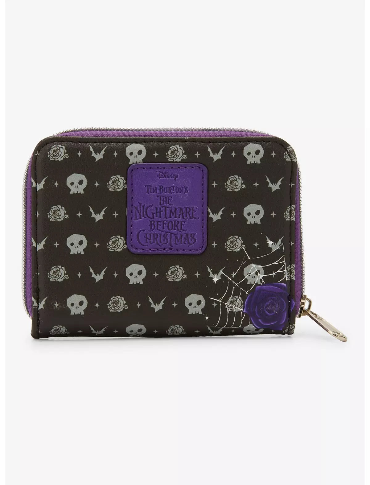 Loungefly Tim Burton's Disney's The Nightmare Before Christmas Jack & Sally Moon Mini Zipper Wallet NBX Soft Tag