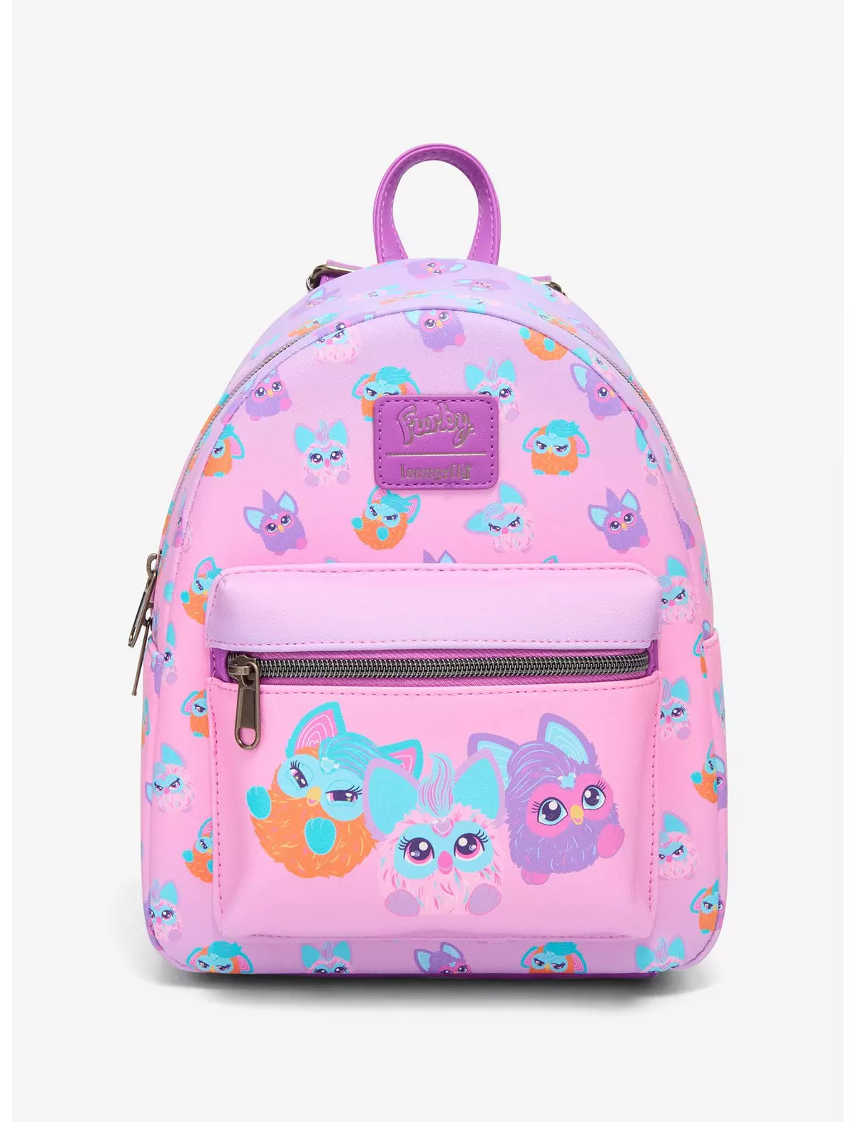 Loungefly Furby Friends Mini Backpack Soft Tag