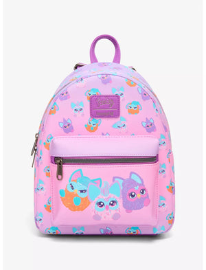 Loungefly Furby Friends Mini Backpack Soft Tag