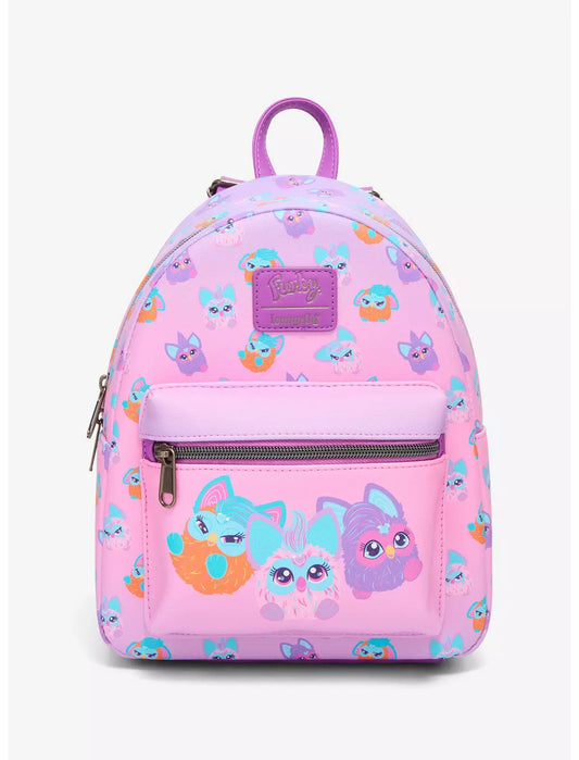 Loungefly Furby Friends Mini Backpack Soft Tag