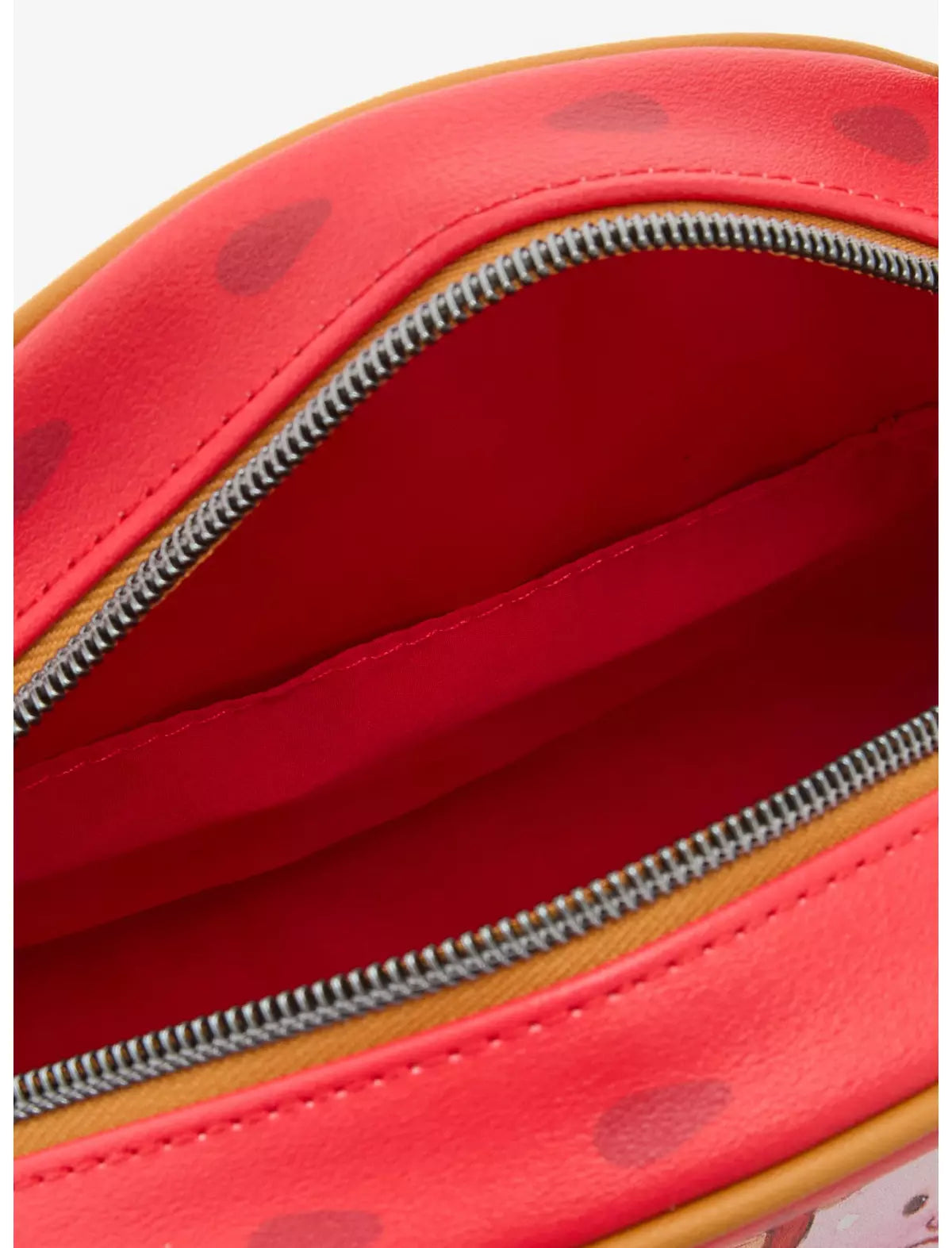 Loungefly Strawberry Shortcake & Custard Scented Crossbody Bag Soft Tag