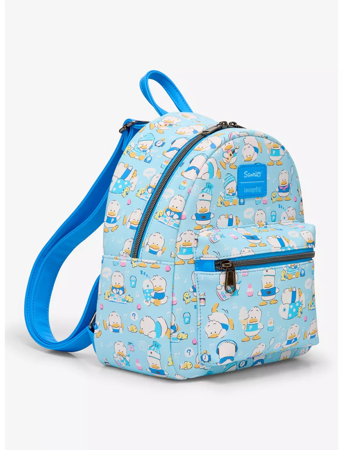 Loungefly Sanrio Pekkle Allover Print Mini Backpack Soft Tag