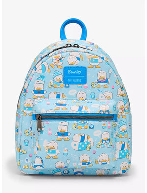 Loungefly Sanrio Pekkle Allover Print Mini Backpack Soft Tag